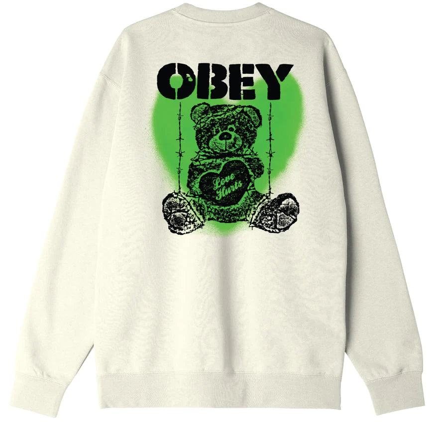 Obey Uomo Felpa Love Hurts 22MC0000749