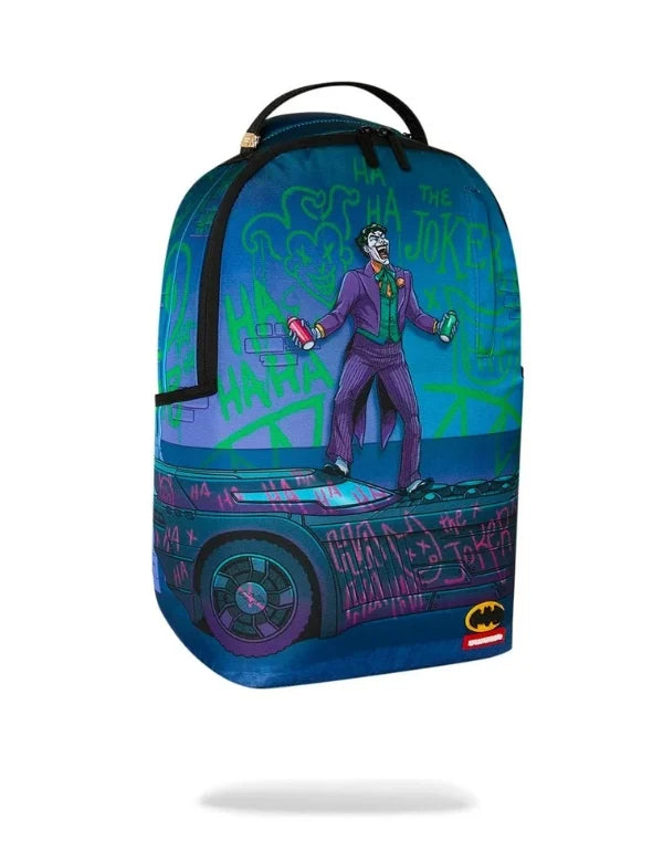 Sprayground zaino DC JOKER TAGGED UP BATMOBILE B9286