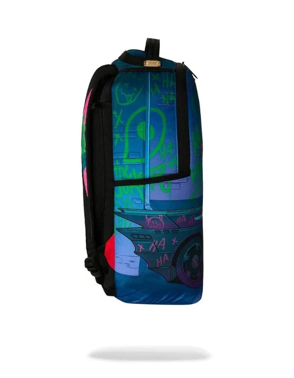 Sprayground zaino DC JOKER TAGGED UP BATMOBILE B9286
