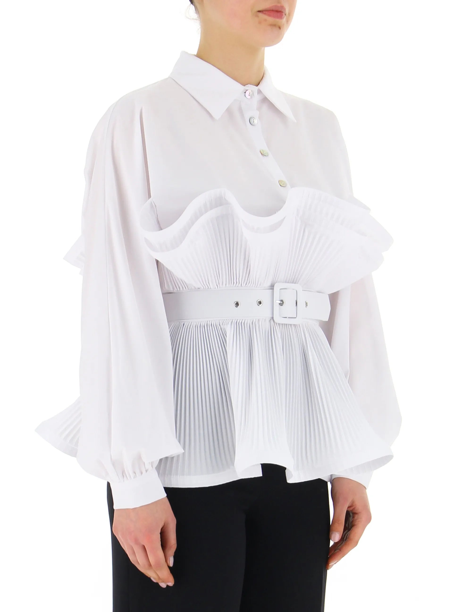 Vicolo donna blusa TB0296 Bianco