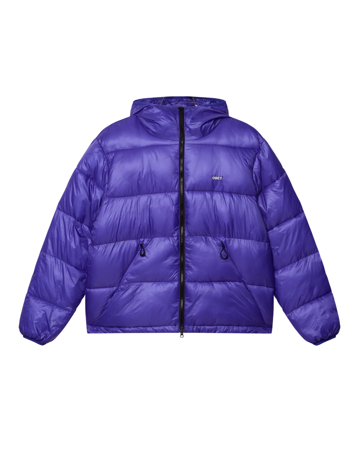 Obey uomo giubbino Stratus Puffer 22MC0001554 Blue