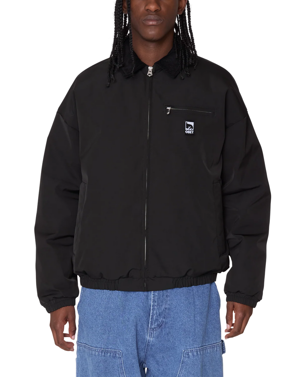 Obey uomo giubbino Elysian 22MC0001552 Black