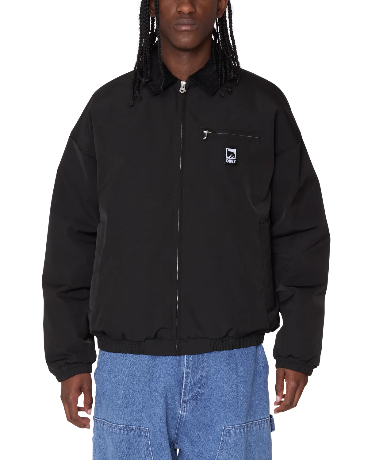 Obey uomo giubbino Elysian 22MC0001552 Black