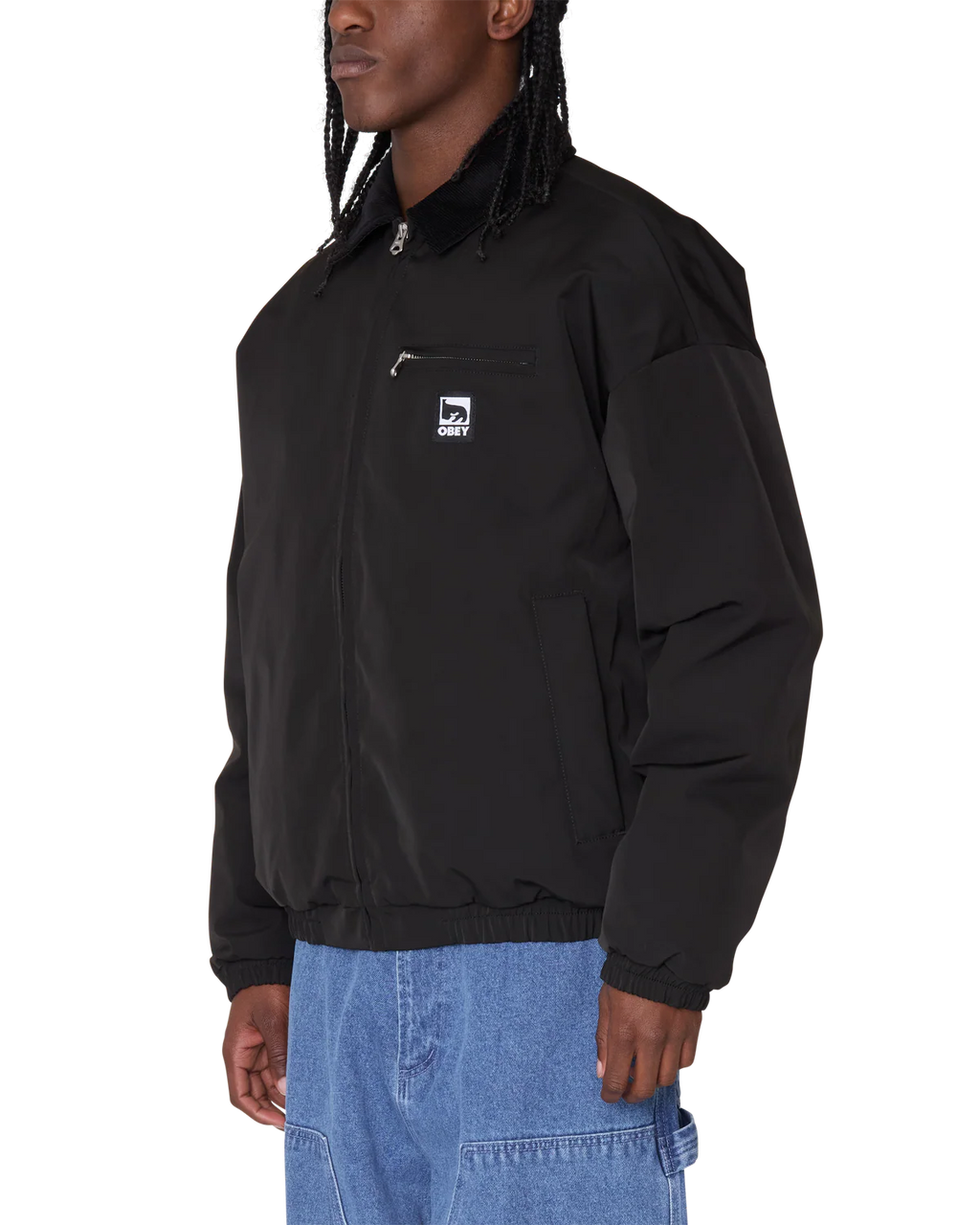 Obey uomo giubbino Elysian 22MC0001552 Black
