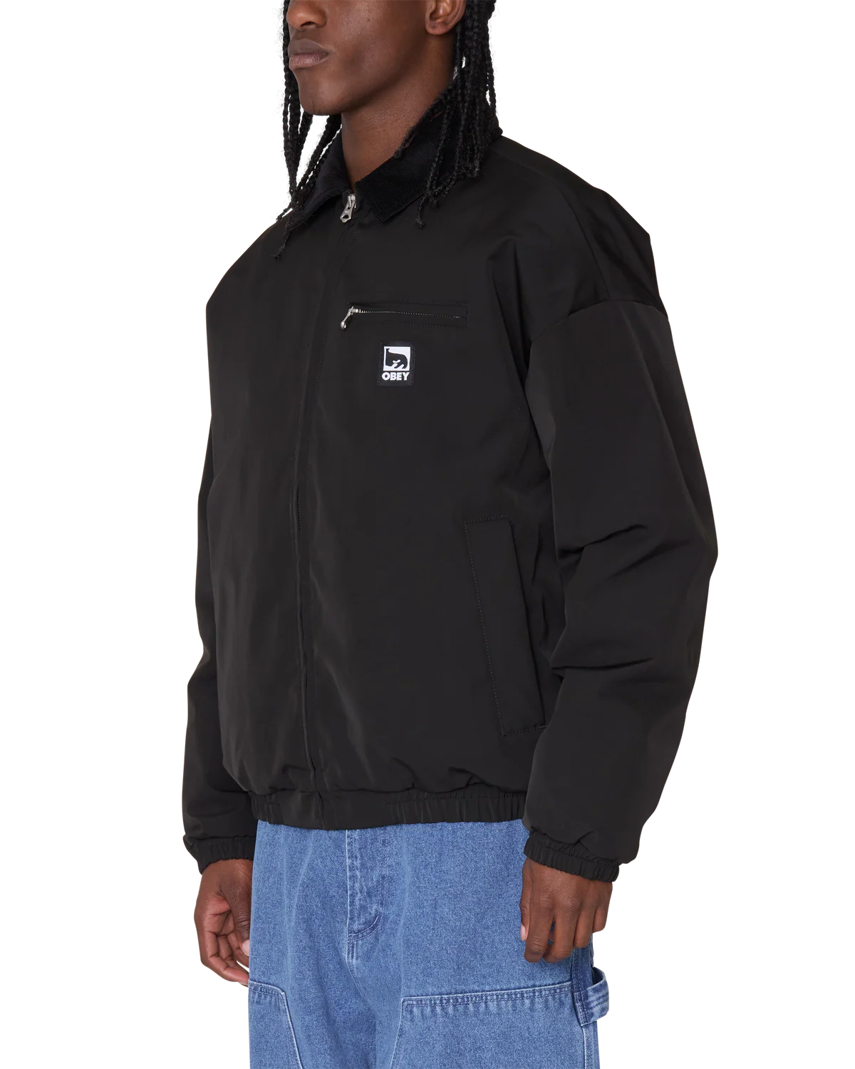 Obey uomo giubbino Elysian 22MC0001552 Black