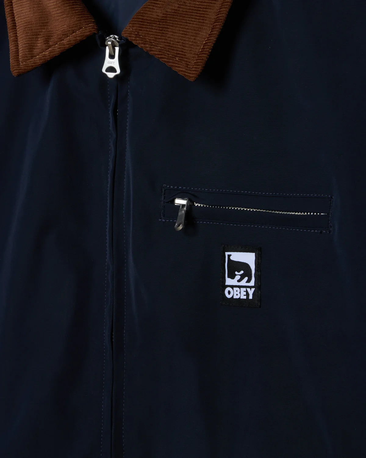 Obey uomo giubbino Elysian 22MC0001552 Dark Navy