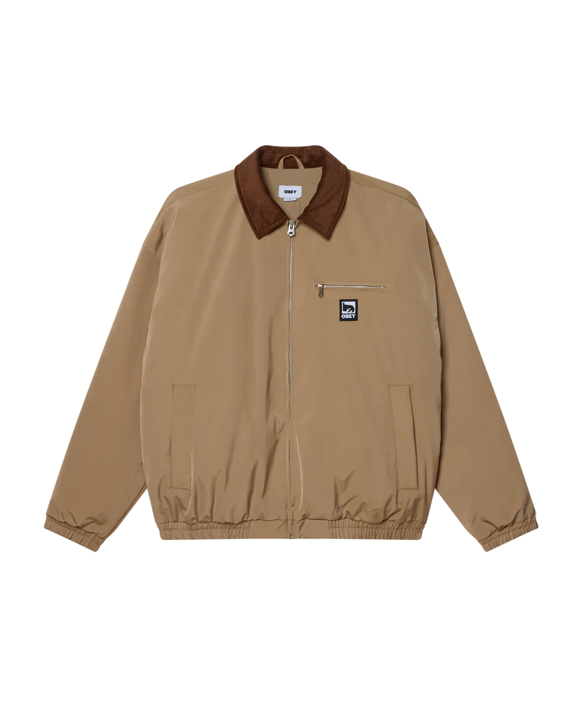 Obey uomo giubbino Elysian 22MC0001552 Vintage Tan