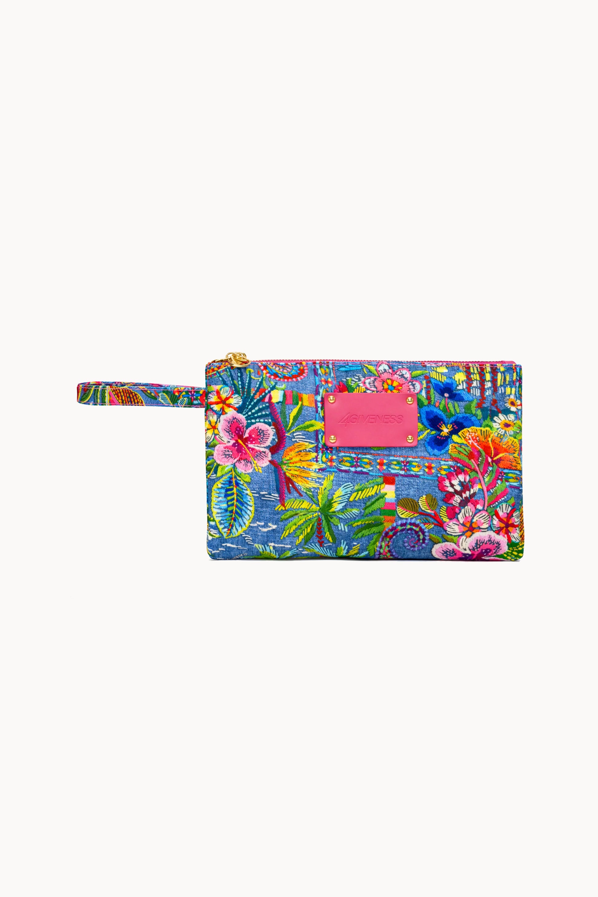 4giveness donna pochette Capri Denim Mexican 5953