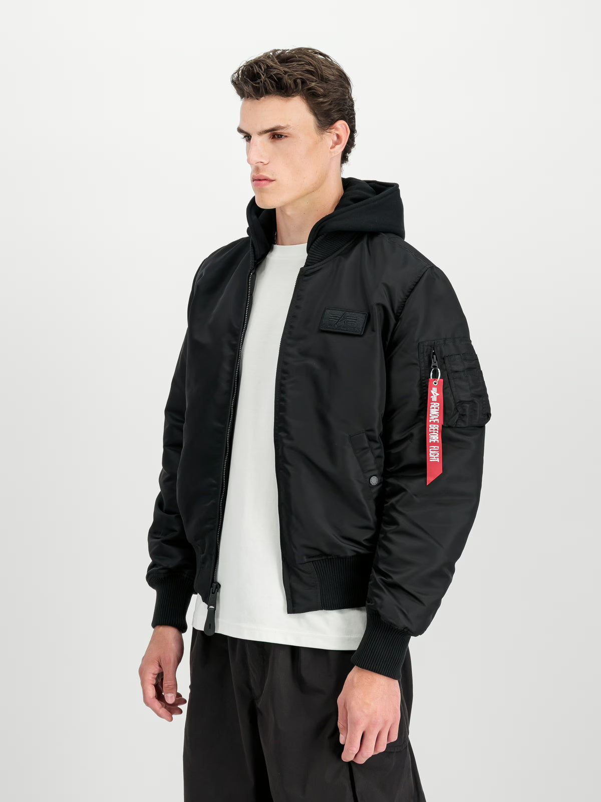 Alpha Industries giubbino ZipHood Backprint 113
