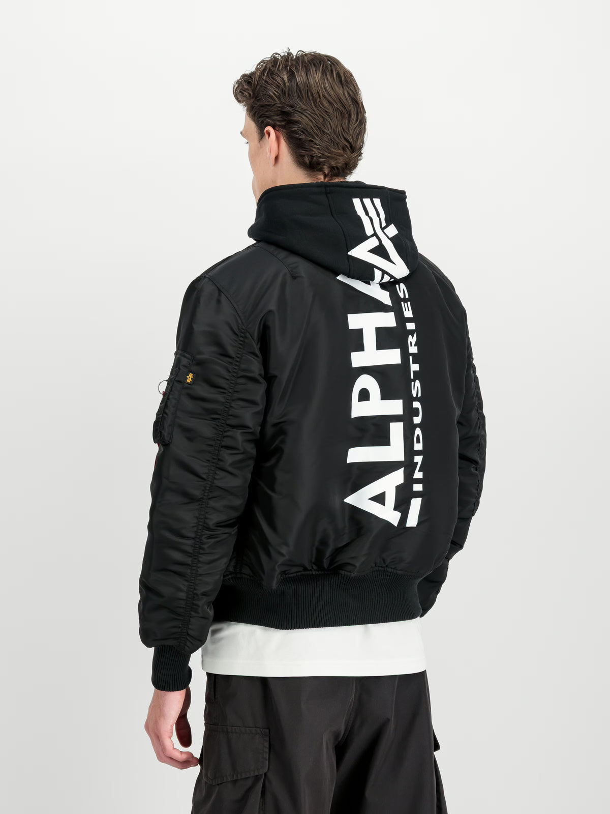 Alpha Industries giubbino ZipHood Backprint 113