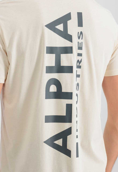 Alpha Industries uomo t-shirt Backprint T 128507 578