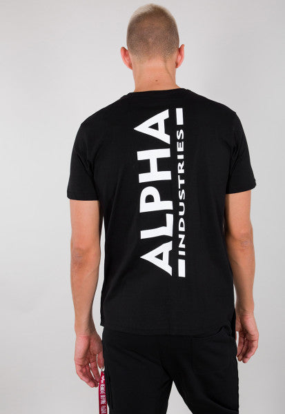 Alpha Industries uomo t-shirt Back Print T 128507 03