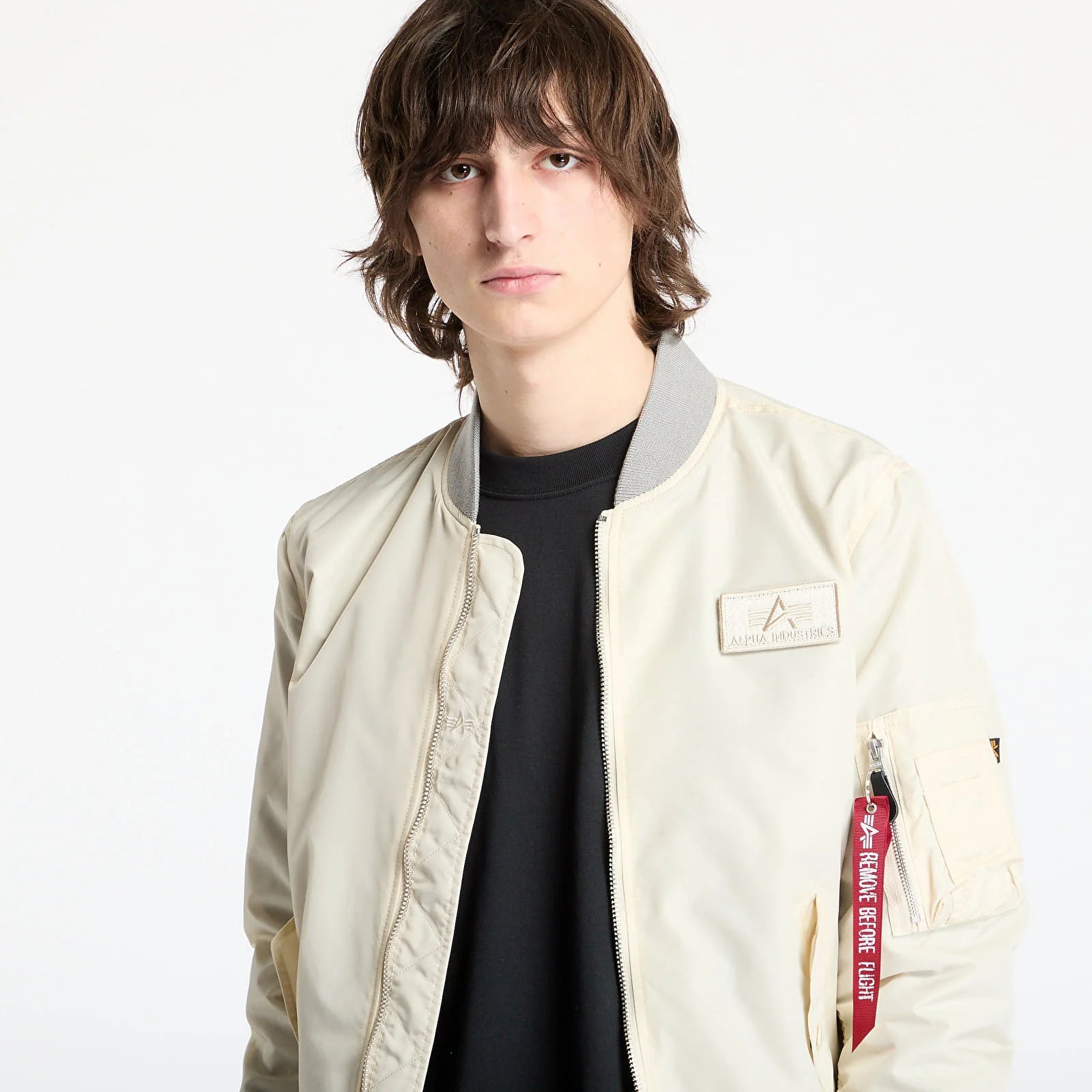 Alpha Industries uomo giubbino MA-1 TTC X126101 300 vintage white