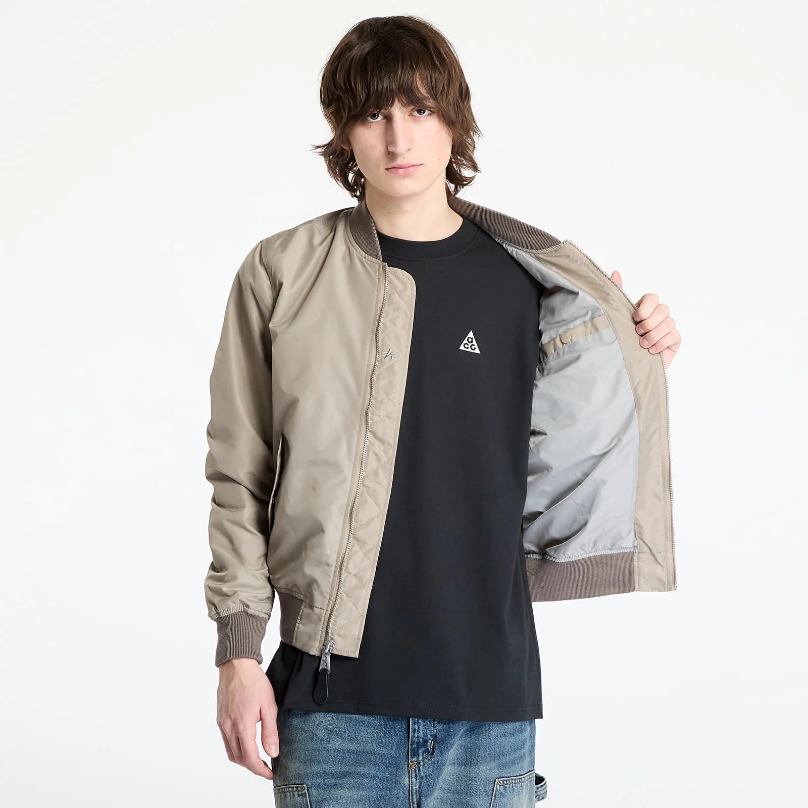 Alpha Industries uomo giubbino MA-1 TTC X126101 679 Vintage Sand