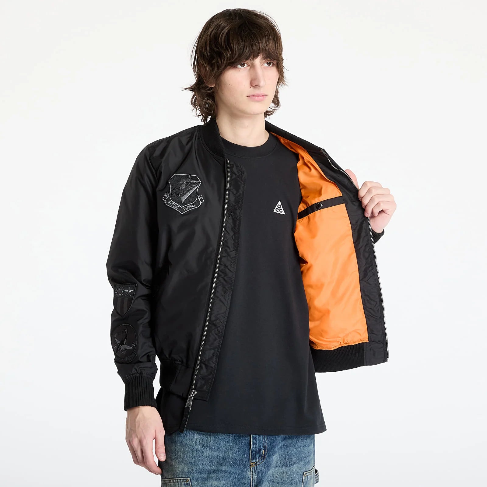Alpha Industries uomo giubbino MA-1 TT X156129 03 black