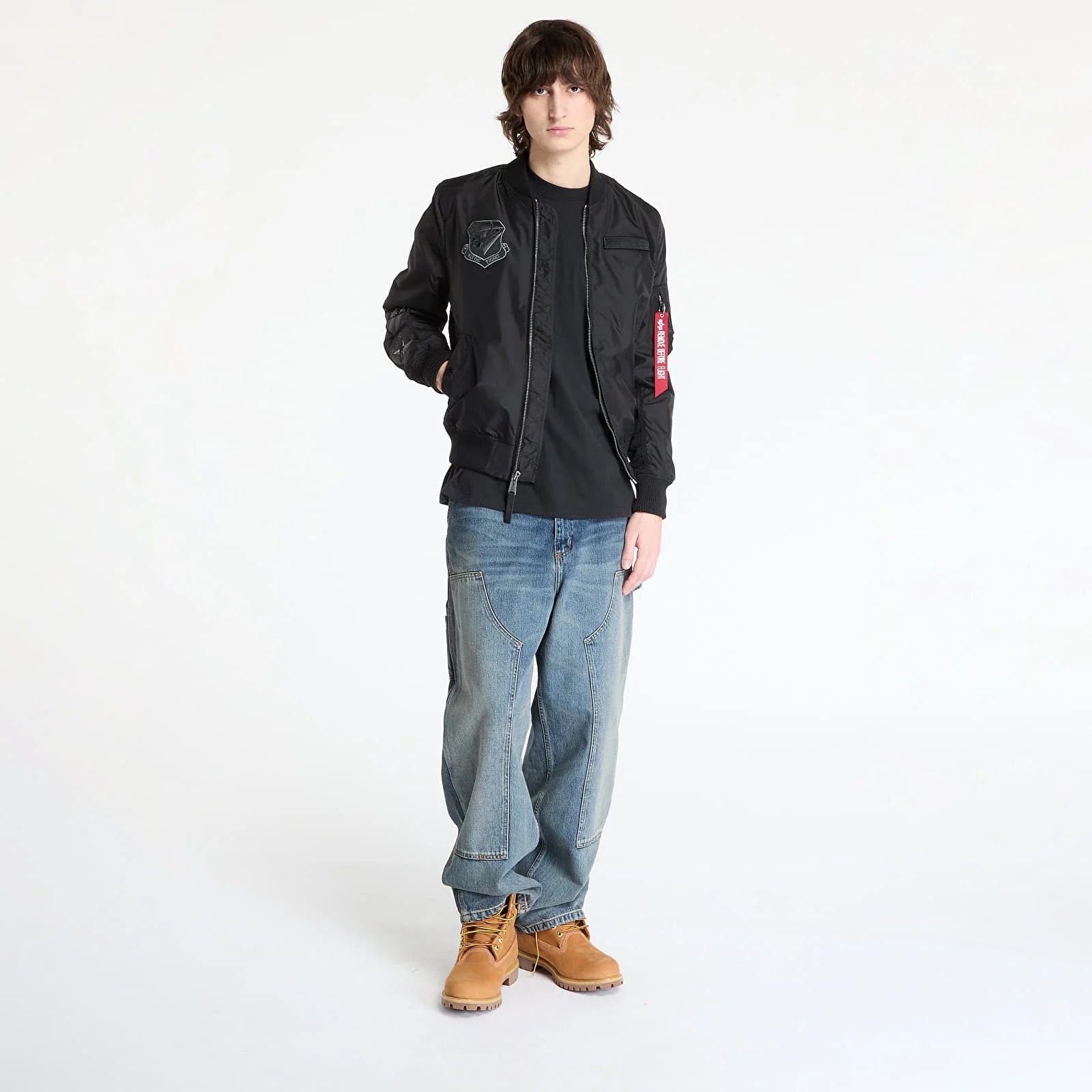 Alpha Industries uomo giubbino MA-1 TT X156129 03 black