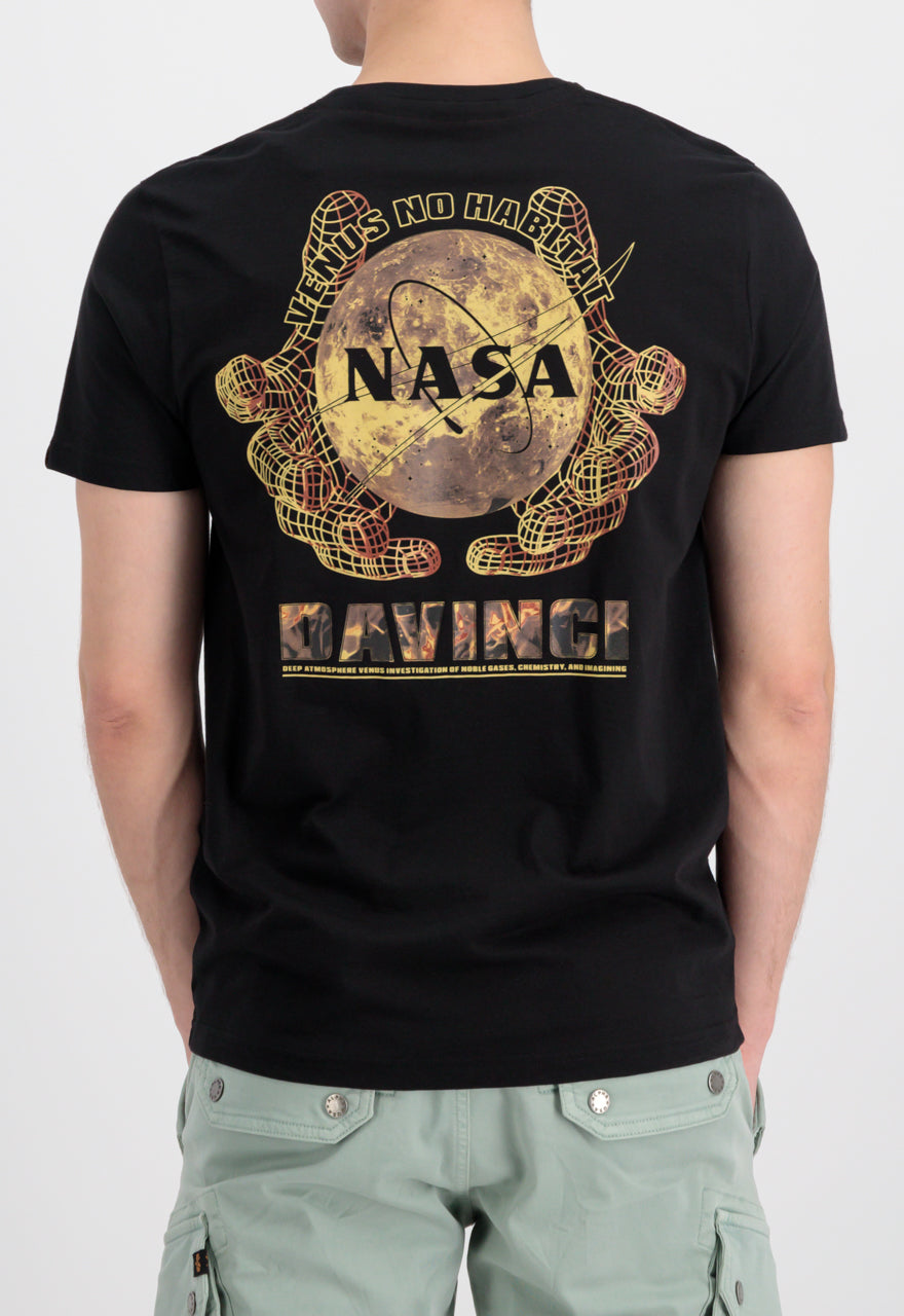 Alpha Industries uomo t-shirt NASA Davinci T 136508 03