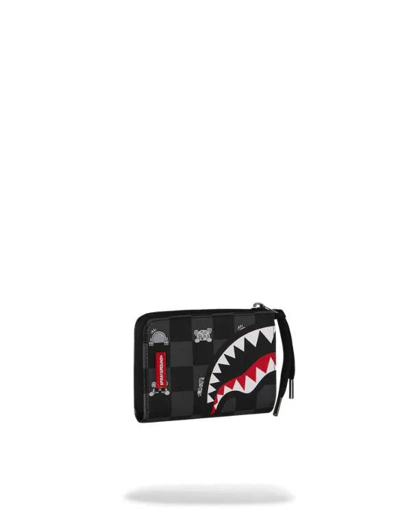 Sprayground  portafoglio GRAY PEEKING 910W8917
