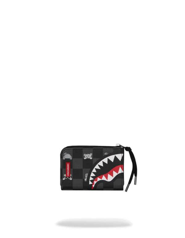 Sprayground  portafoglio GRAY PEEKING 910W8917
