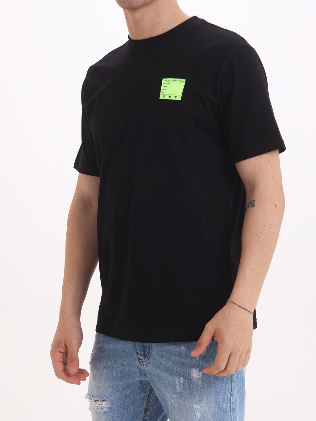 Fabrik Uomo T-shirt Nero M1ELIO03