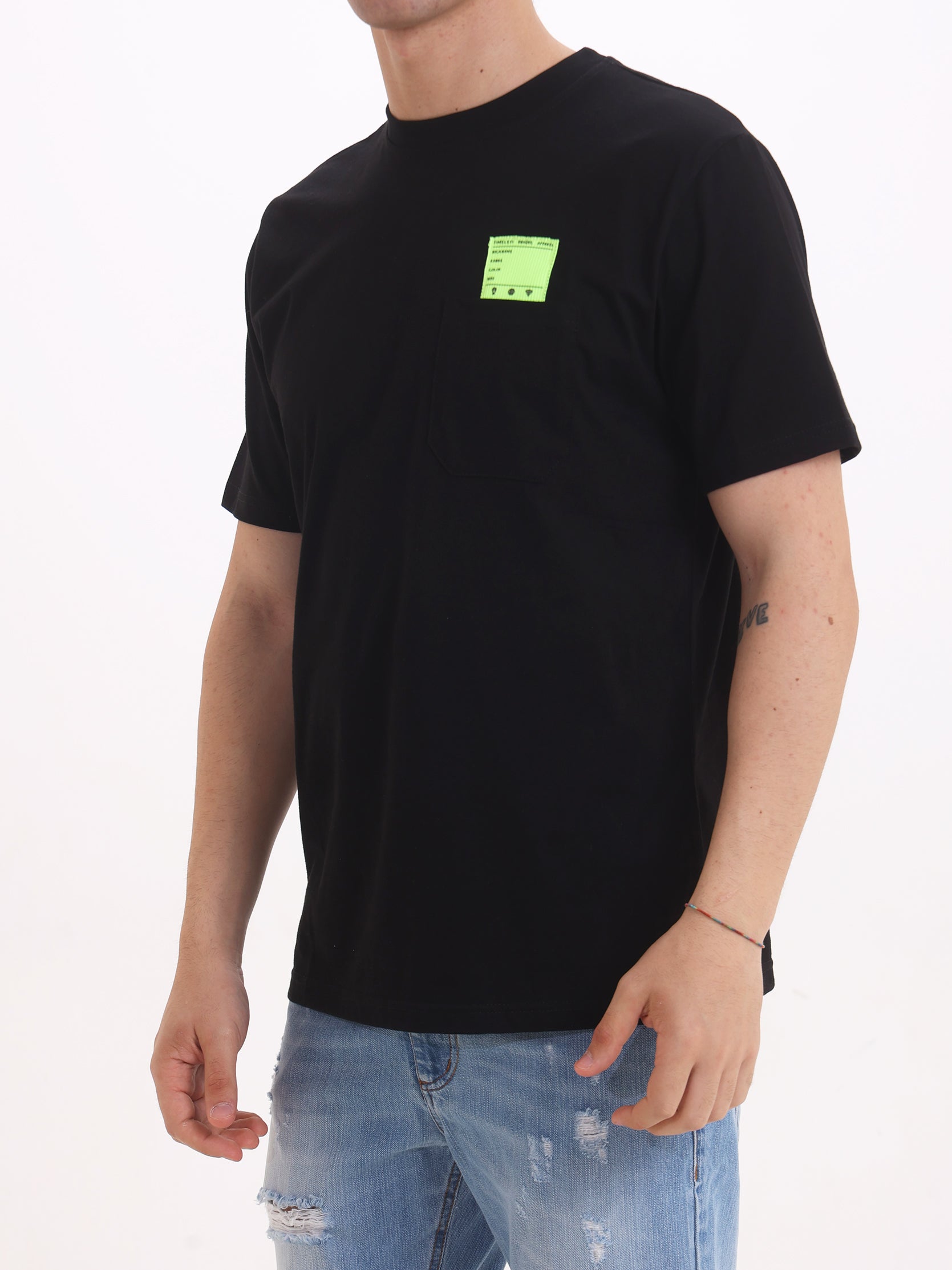 Fabrik Uomo T-shirt Nero M1ELIO03