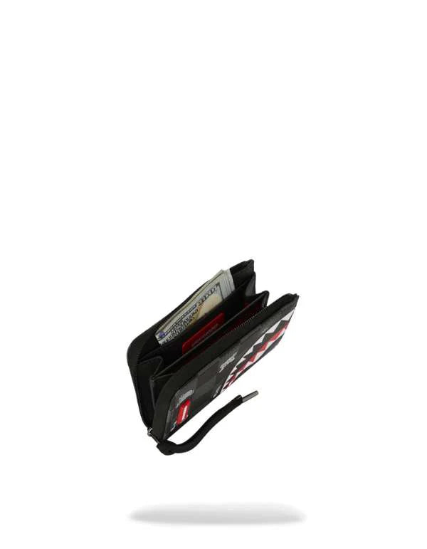 Sprayground  portafoglio GRAY PEEKING 910W8917
