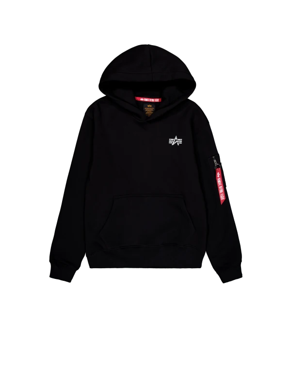alpha industries uomo felpa signature bp  Nero