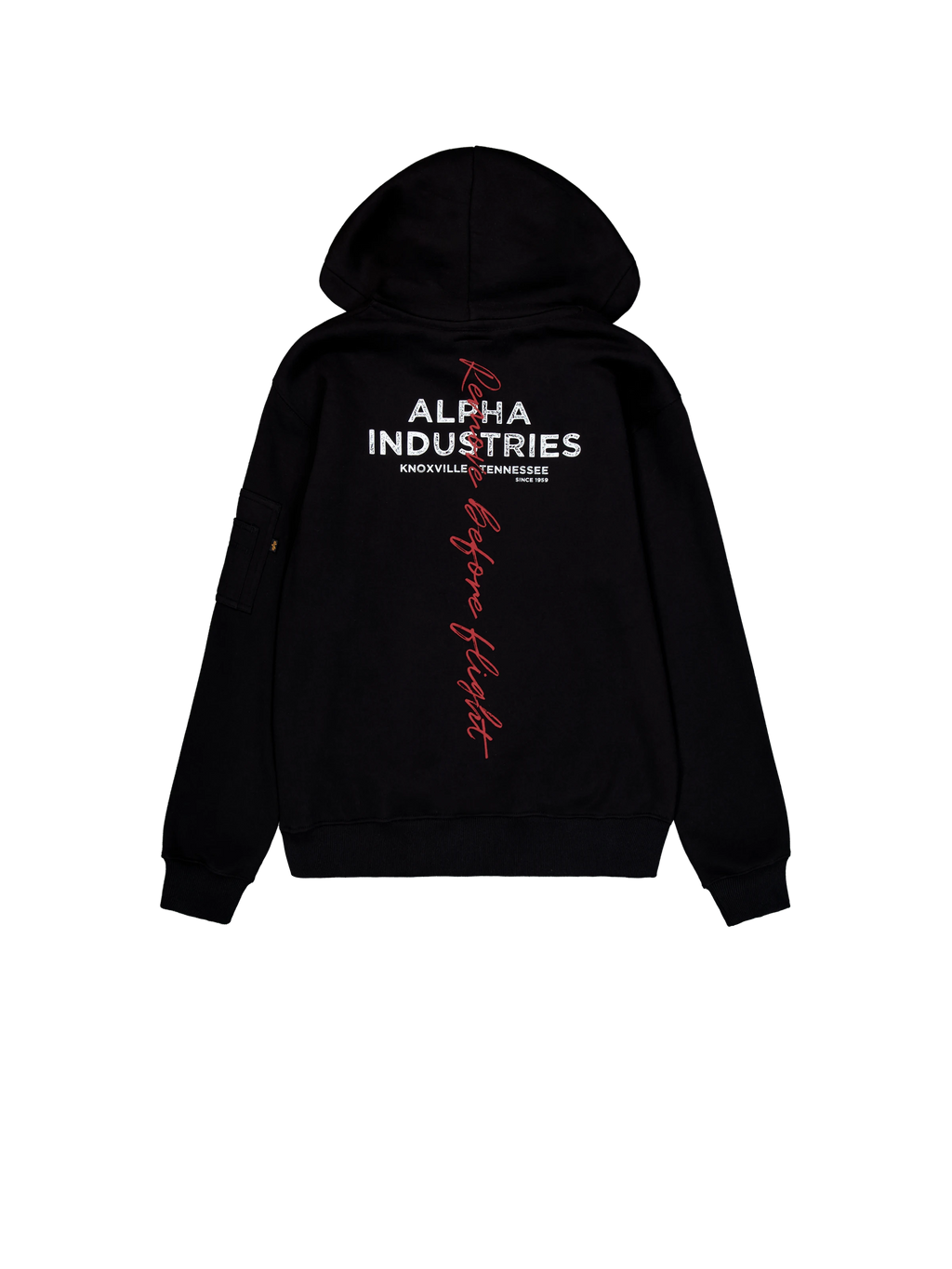 alpha industries uomo felpa signature bp  Nero