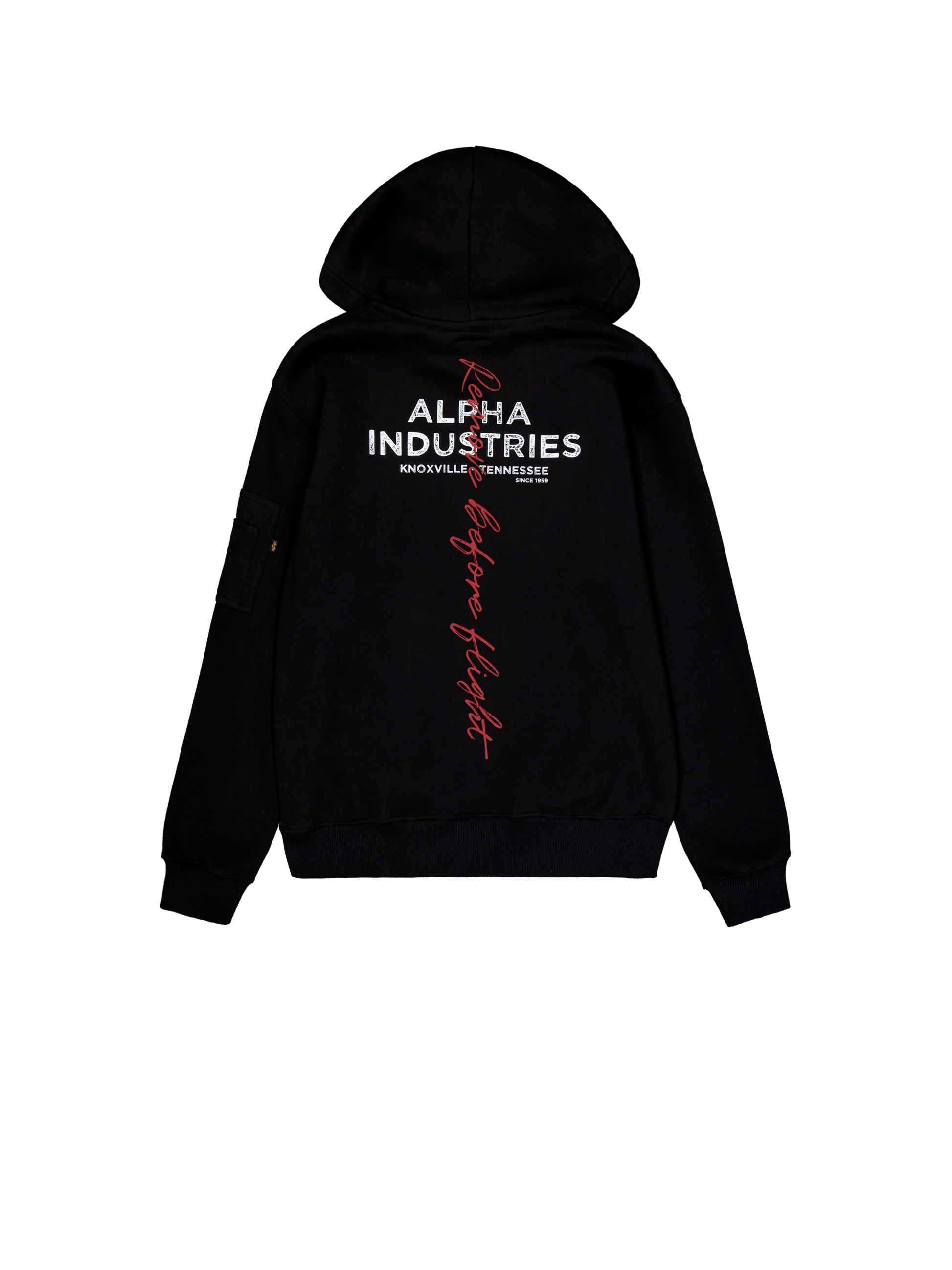 alpha industries uomo felpa signature bp  Nero