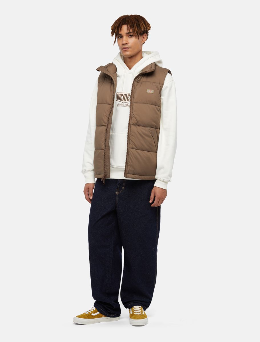 dickies uomo smanicato DK0A4Y2KMR1 waldenburg vest mushroom