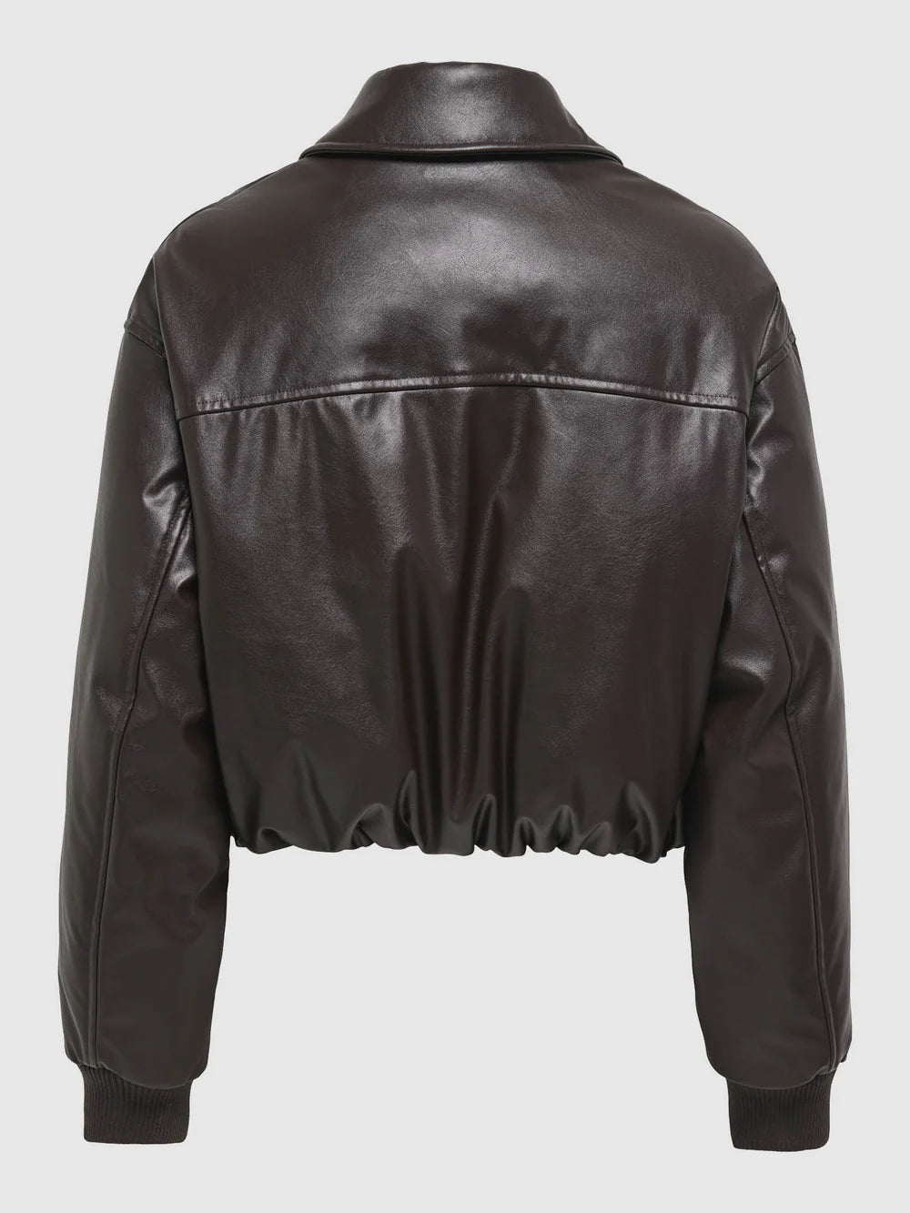 Only donna giubbino Marie Faux leather 15349548 Choc