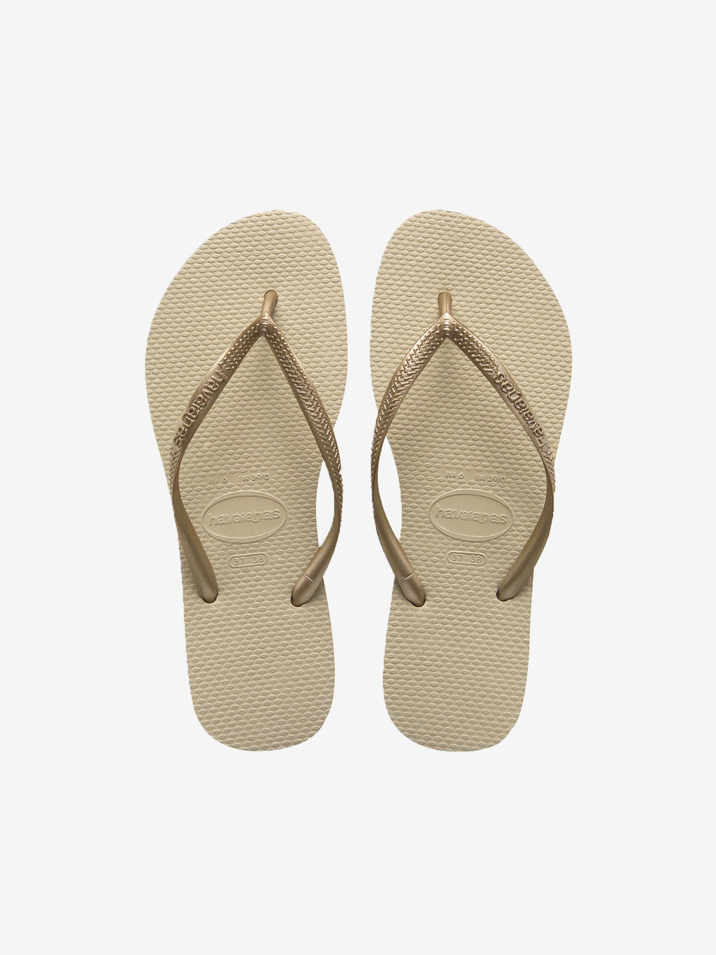 Havaians donna infradito Slim 4000030 2719 SAND GREY/LIGHT GOLDEN
