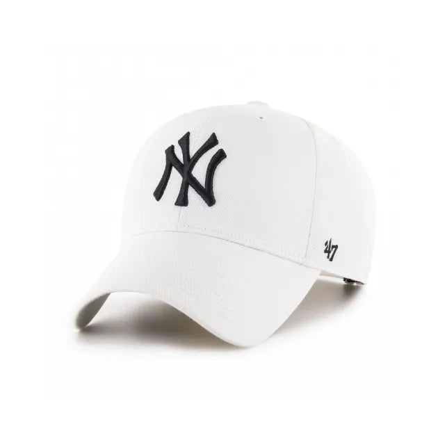 47C uomo cappello Raised Basic NewYork Yankees-white