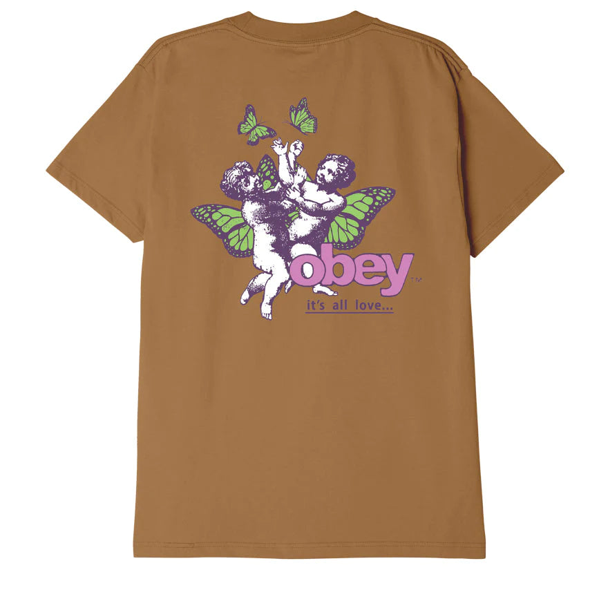 Obey Uomo T-shirt It's All Love 22MC0000730