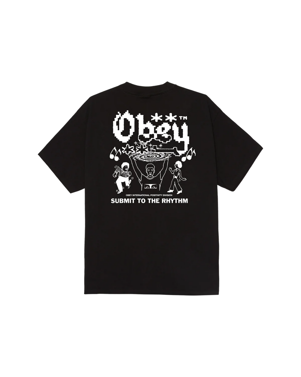 Obey uomo t-shirt Submit To The Rhythm 22MC0001362