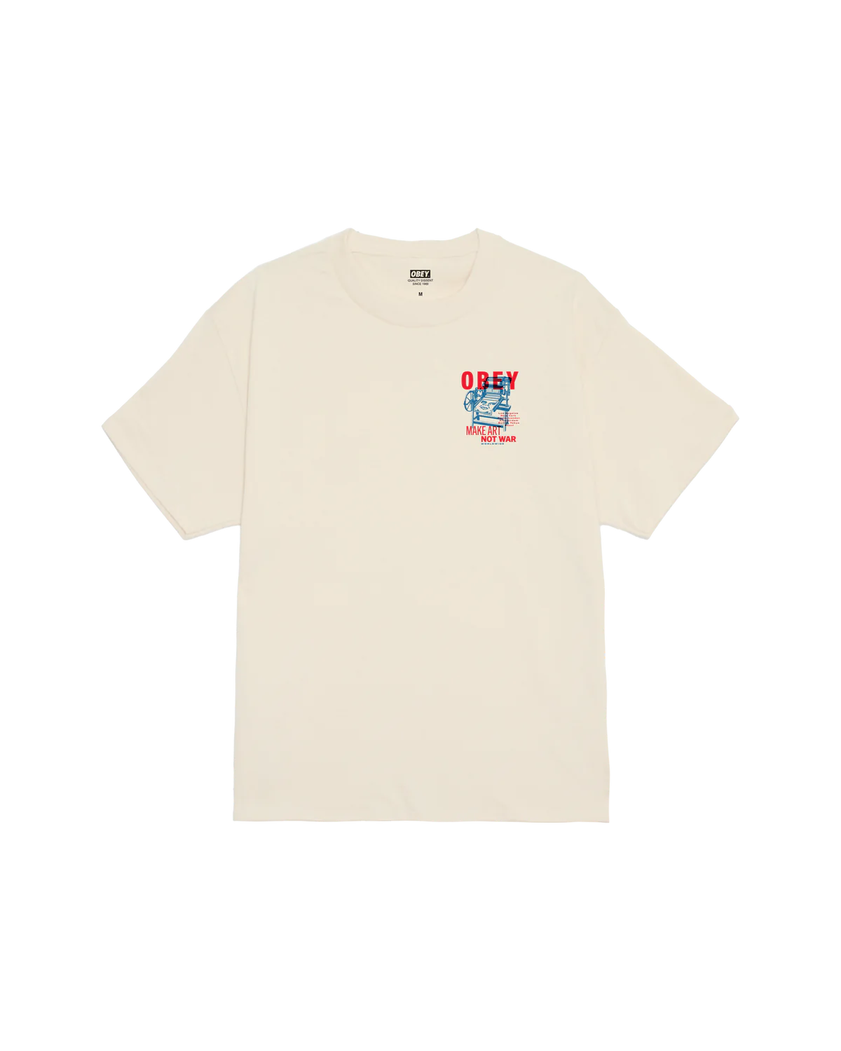 Obey uomo t-shirt Printing Press makeart 22MC0001307