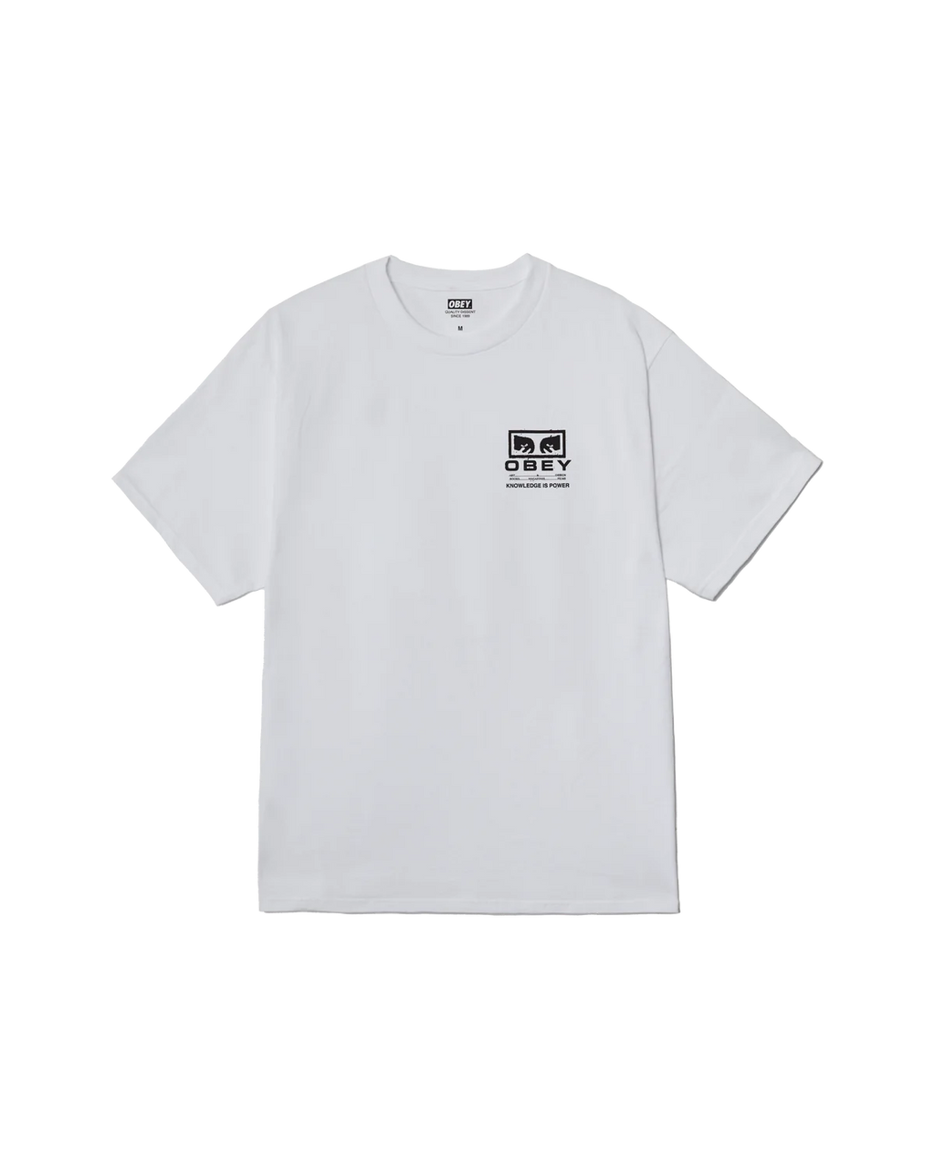 Obey uomo t-shirt Permission 22MC0001410 wht