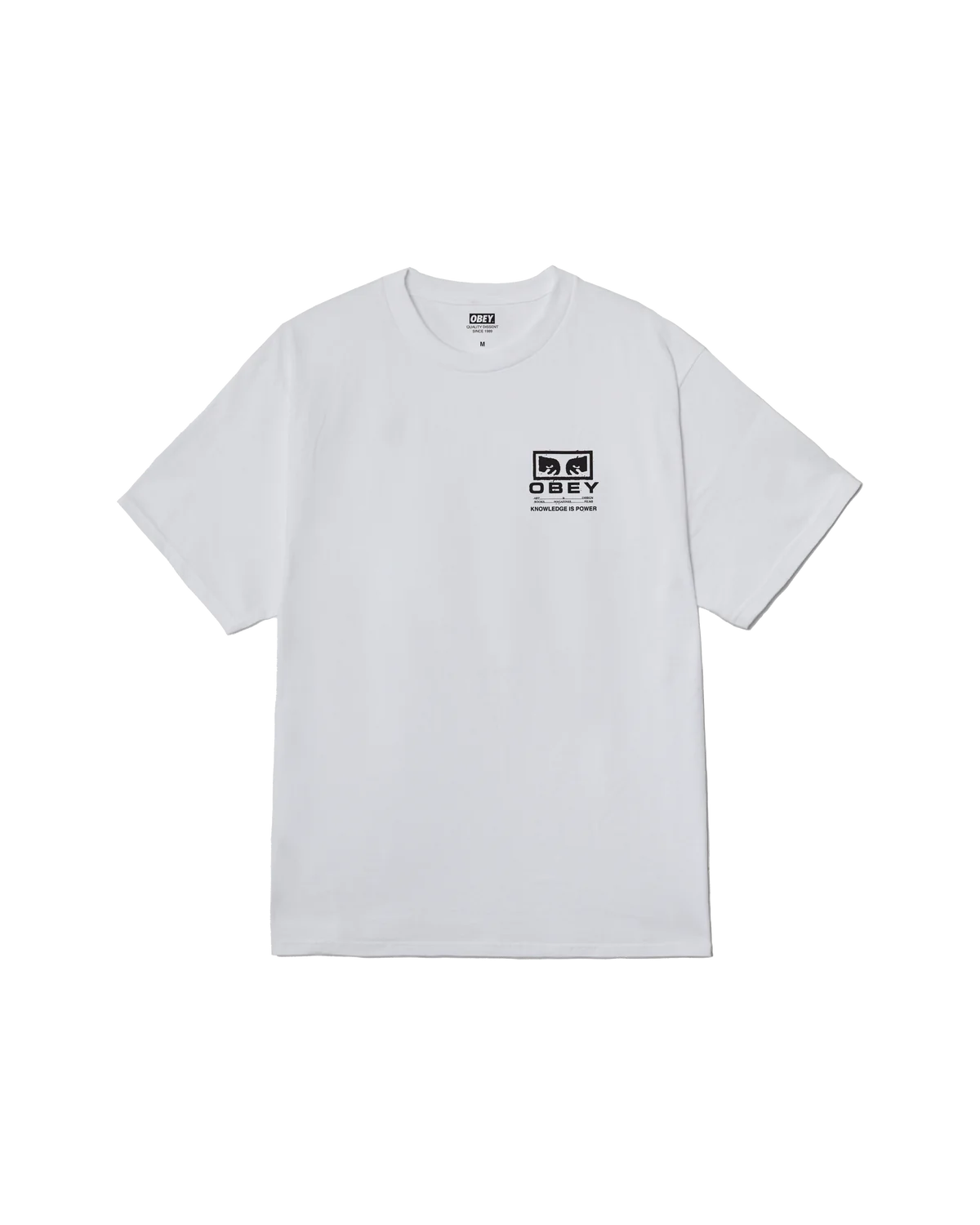 Obey uomo t-shirt Permission 22MC0001410 wht