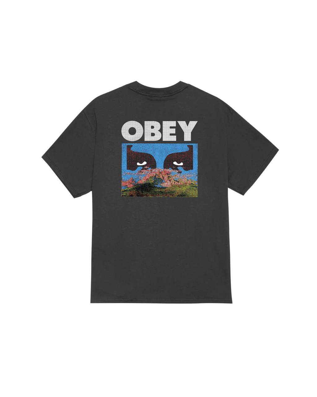Obey uomo t-shirt Different Place22MC0001580 Viblack