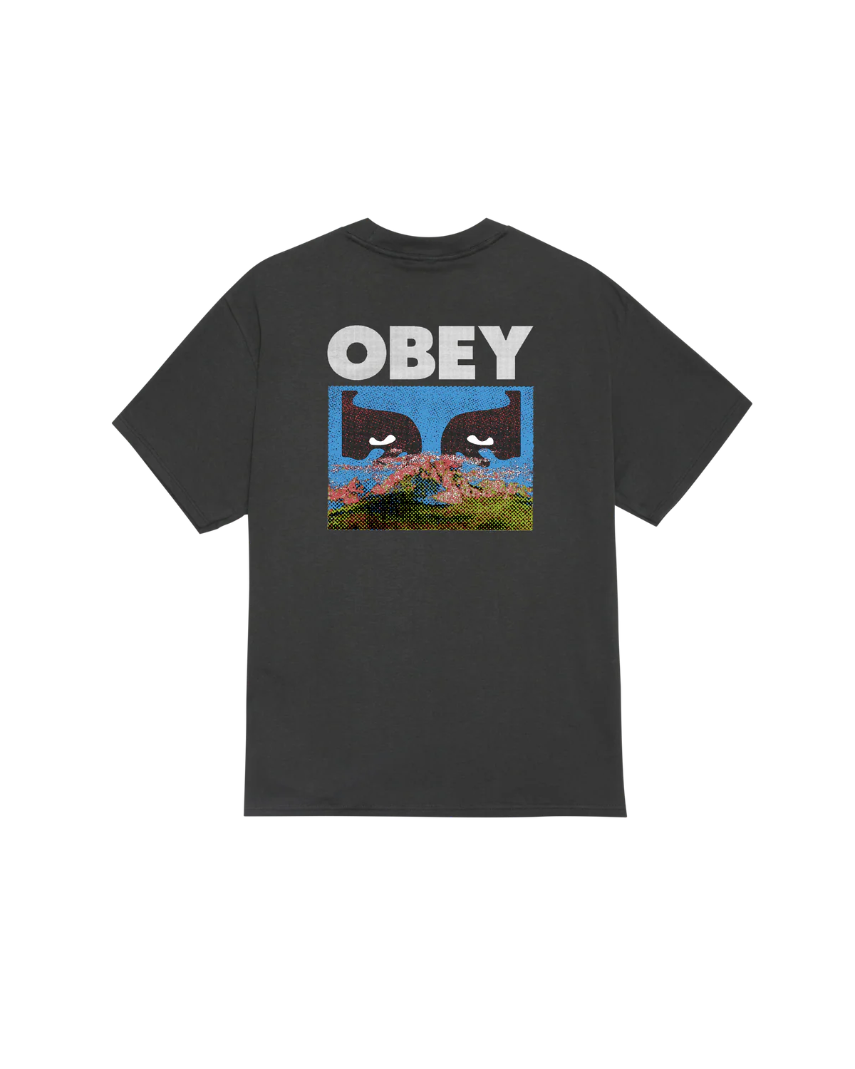 Obey uomo t-shirt Different Place22MC0001580 Viblack