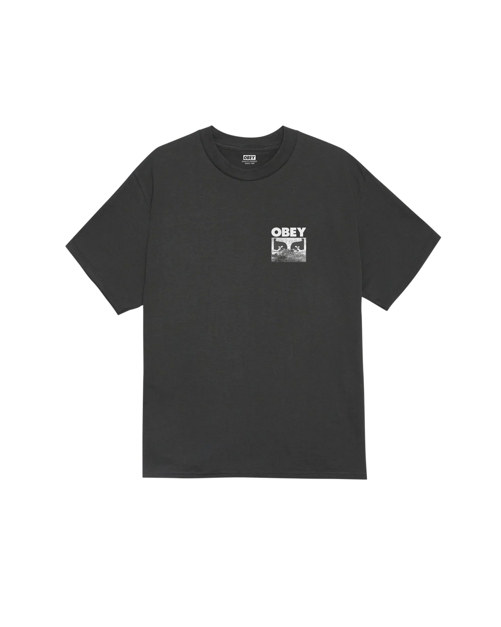 Obey uomo t-shirt Different Place22MC0001580 Viblack