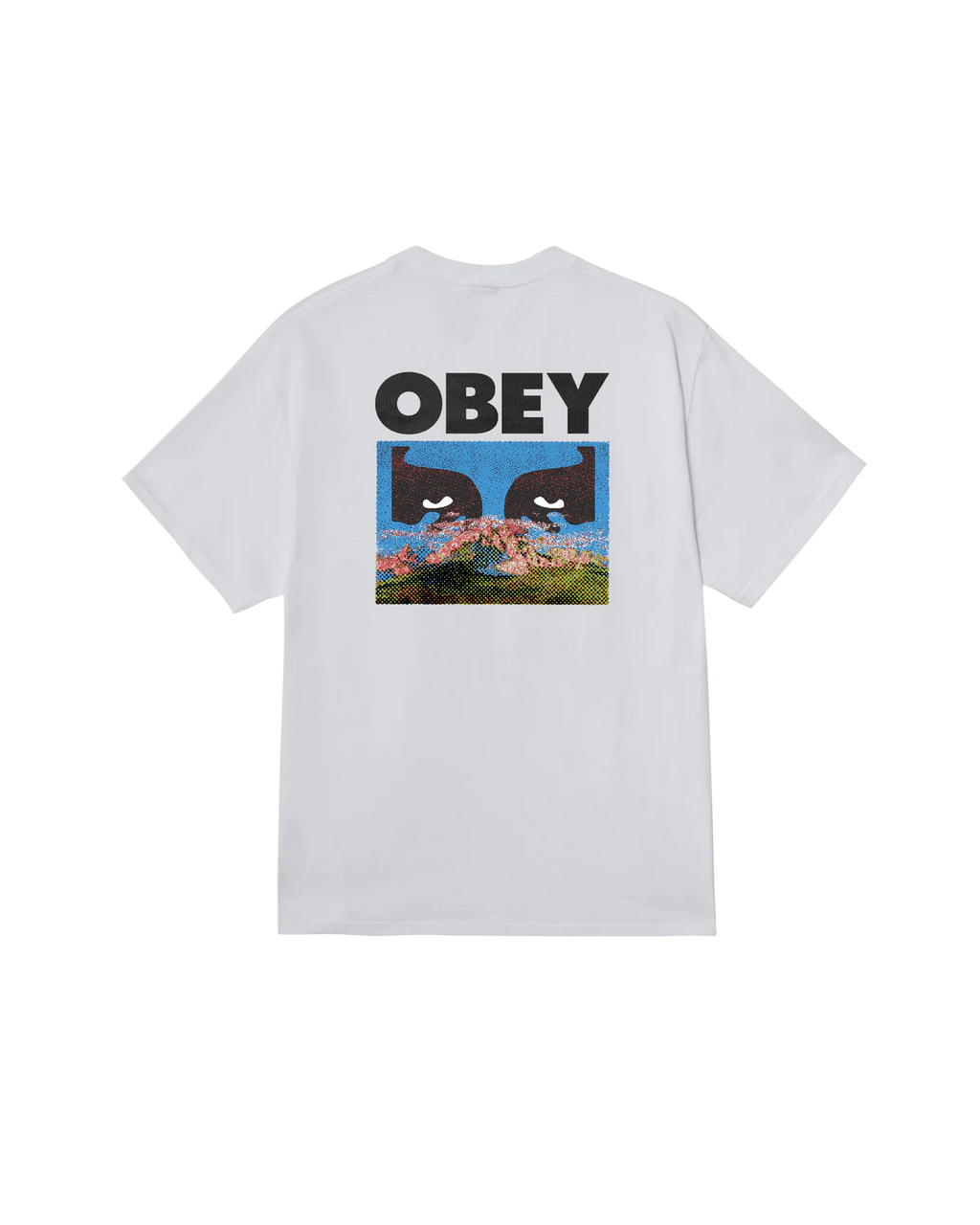 Obey uomo t-shirt Different Place 22MC0001597 White