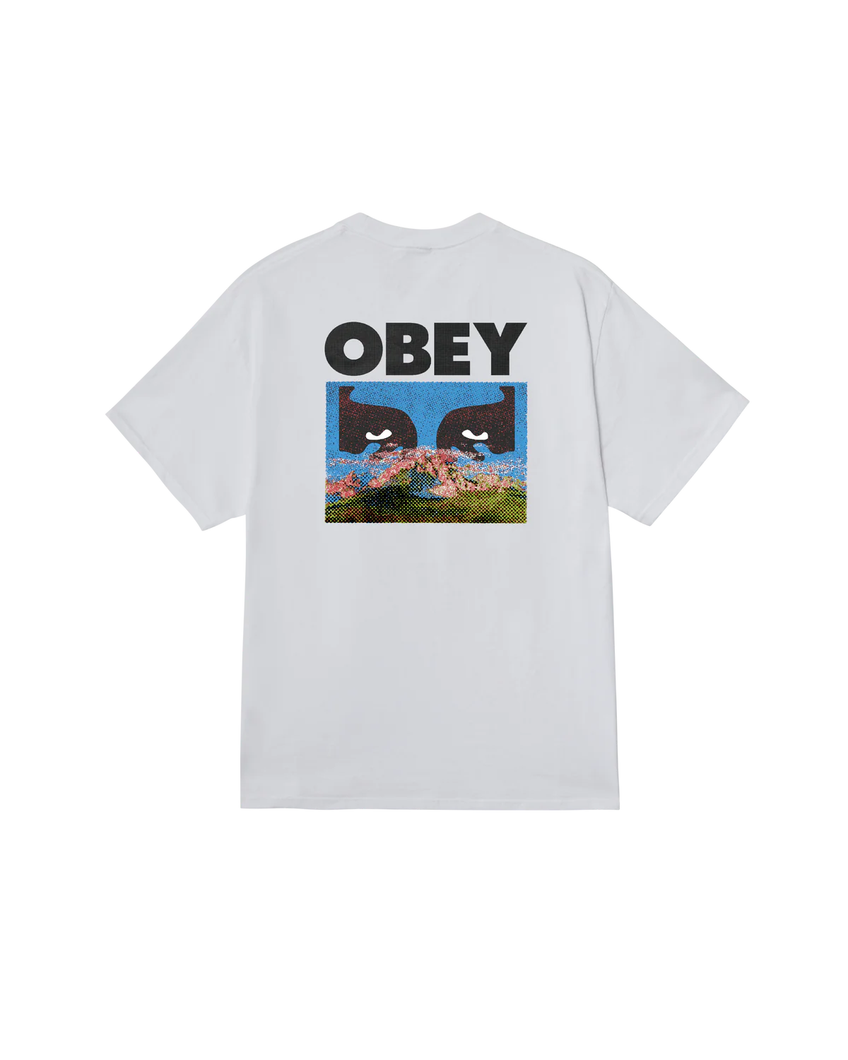 Obey uomo t-shirt Different Place 22MC0001597 White