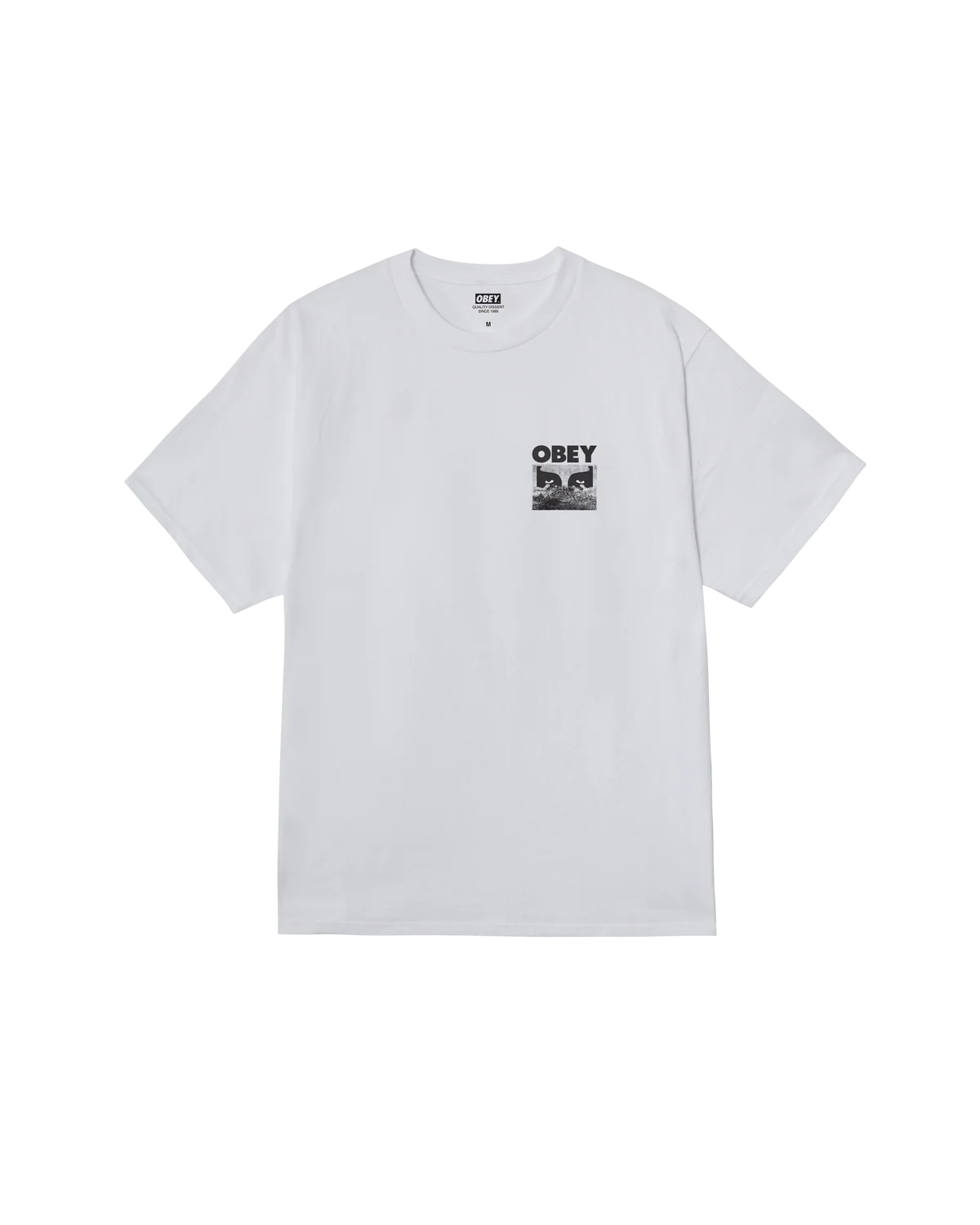 Obey uomo t-shirt Different Place 22MC0001597 White
