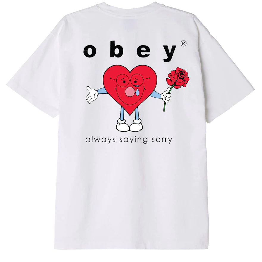 Obey Uomo T-shirt Always Saying Sorry 22MC0000737