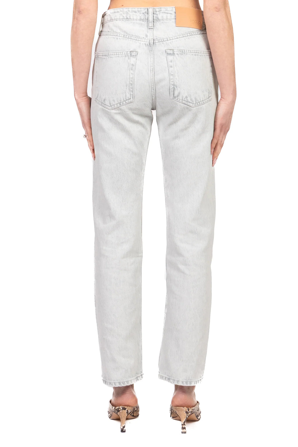 Vicolo donna jeans Denim Grigio DAB5110