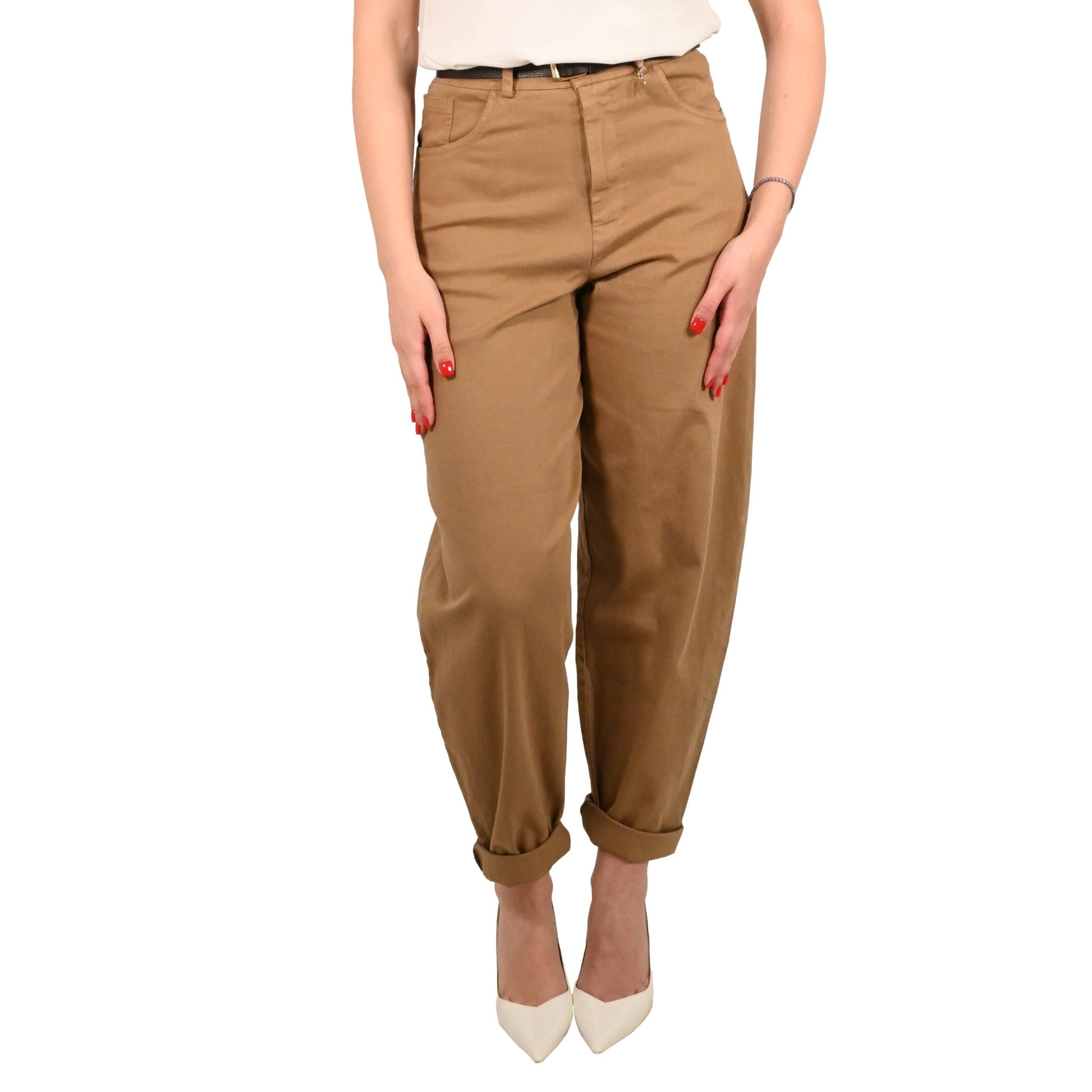 Susy Mix donna pantalone 60285P CAMEL