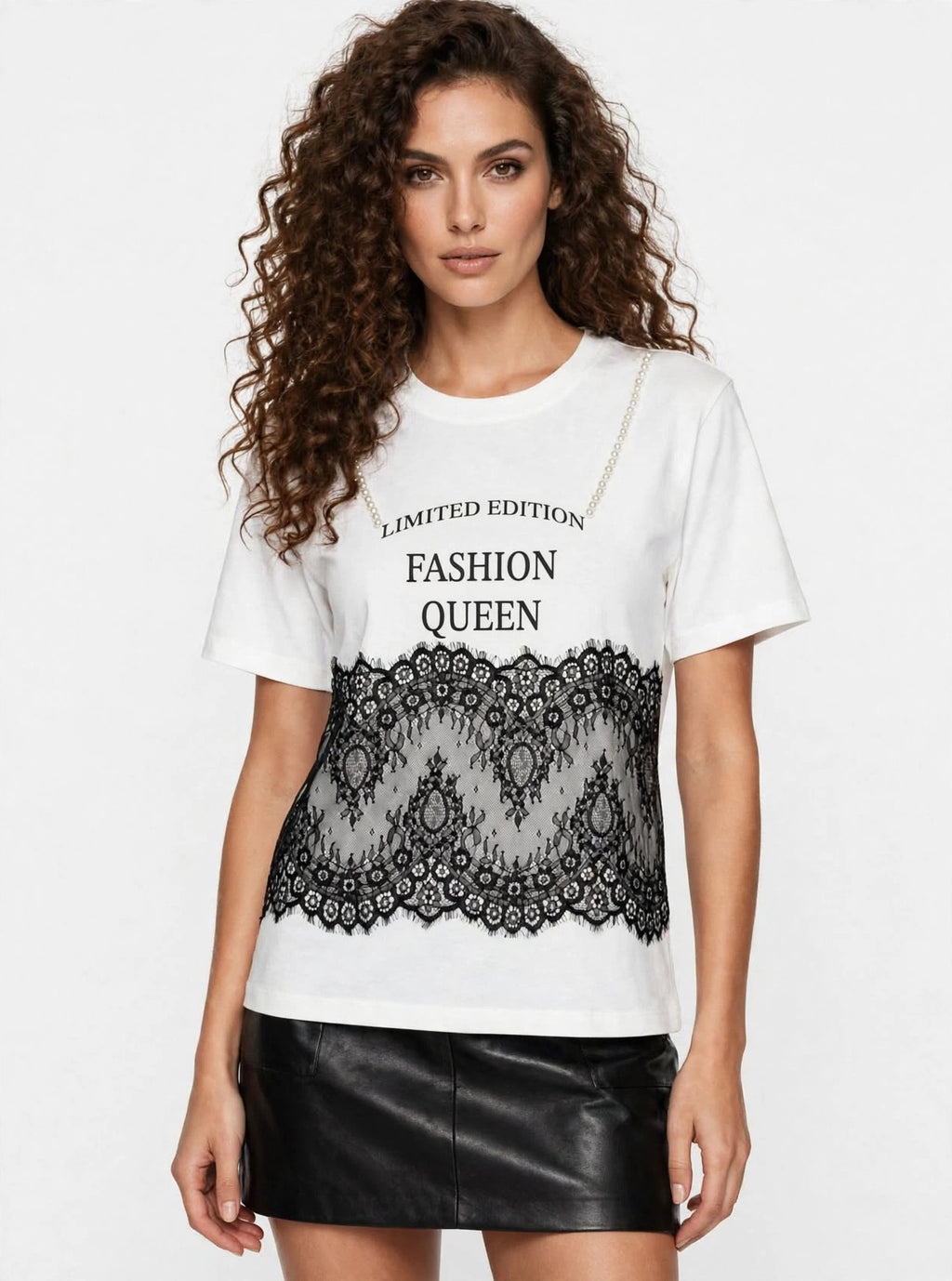 Gold Rush t-shirt W1RUBINO03 Panna