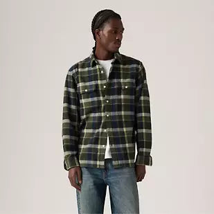 Levi's uomo camicia Jackson Worker Flanel 19573-0288
