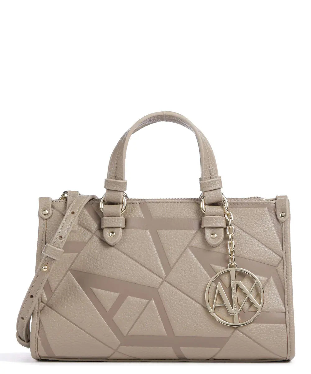 armani exchange donna borsa 949187 4F784 14849 Beige